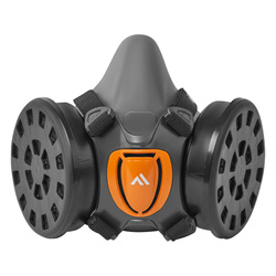 P422 - Zestaw półmasek TPR (z filtrami P3) - Szary