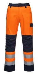 Spodnie robocze odblaskowe trudnopalne MV36 PORTWEST