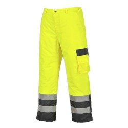 Spodnie odblaskowe ocieplane zimowe Portwest