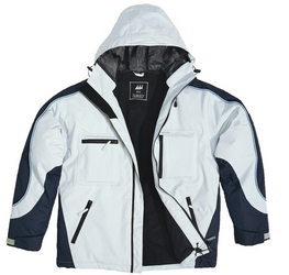 KURTKA ROBOCZA PRZECIWDESZCZOWA ALBORAN GRIS DELTAPLUS