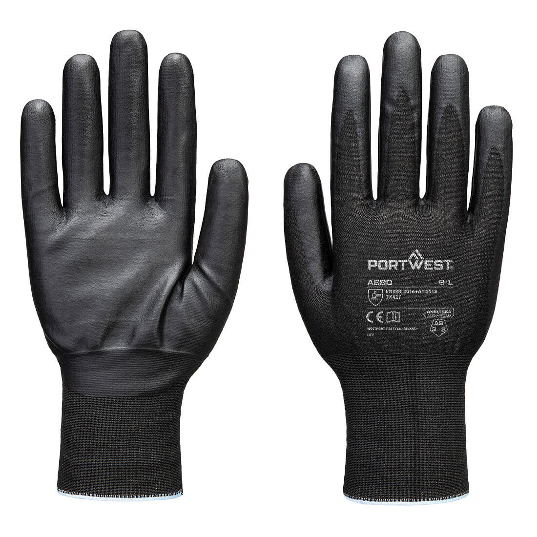 A680 - Rękawice antyprzecięciowe F21 Nitrile Tungsten Glove A9 - Portwest