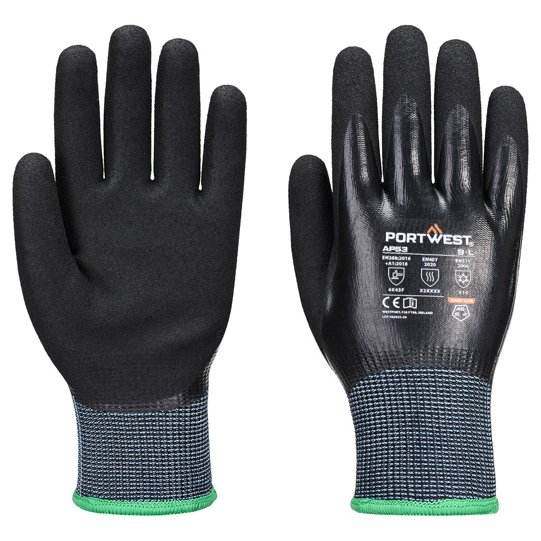AP53 - Cut F15 Nitrile Cold Glove - Portwest