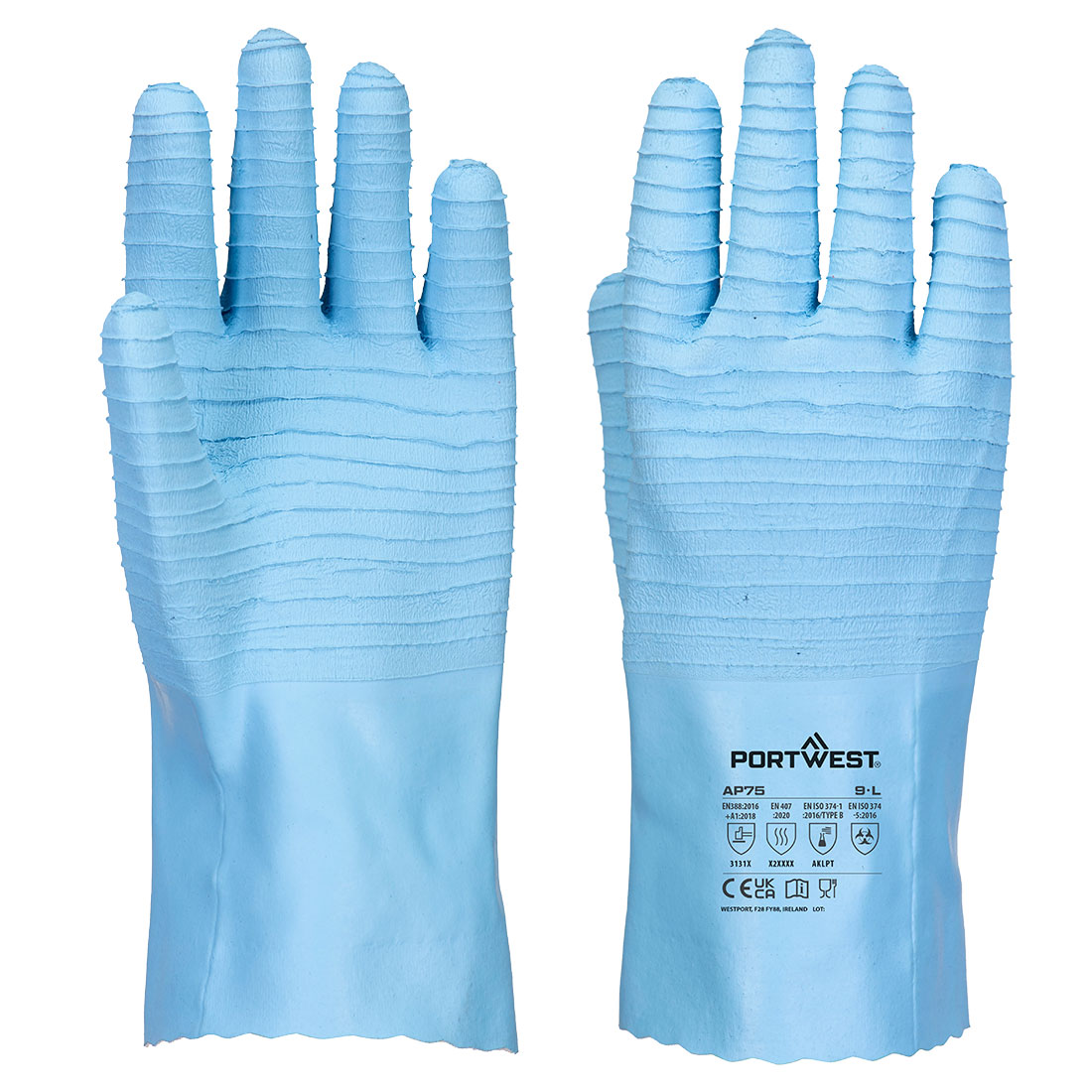 AP75 - Rękawica Lateksowa FD Chem B - Portwest