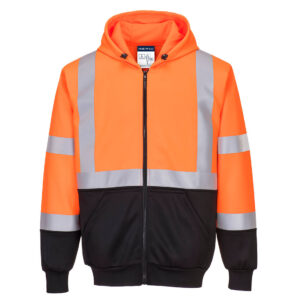 B315 - Bluza ostrzegawcza dwukolorowa z kapturem - Portwest