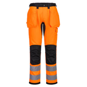 CD889 - Spodnie ostrzegawcze WX2 Eco z kaburami - Portwest
