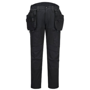 DX450 - Spodnie softshell DX4 z odpinanymi kieszeniami kaburowymi - Portwest