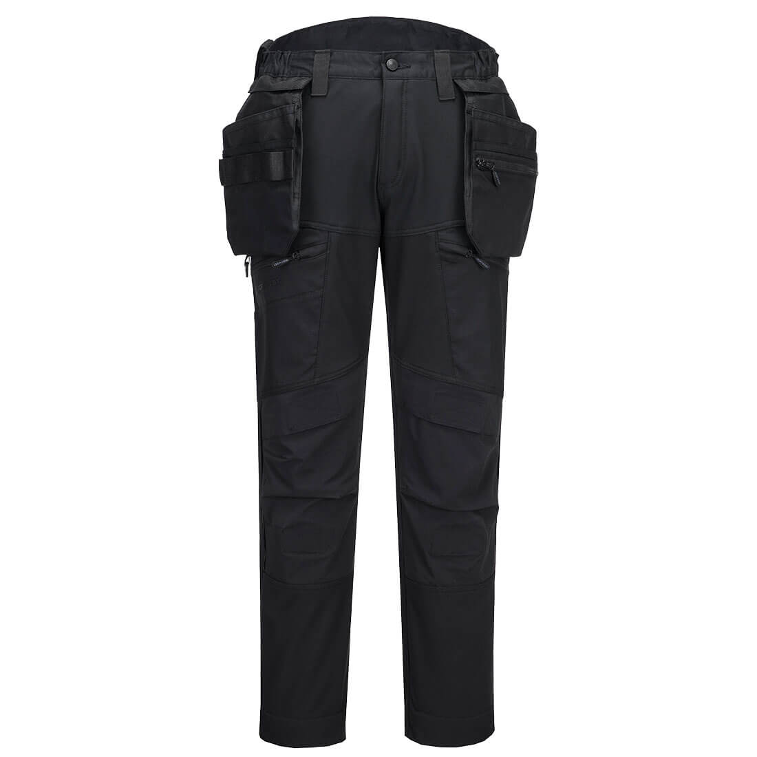 DX450 - Spodnie softshell DX4 z odpinanymi kieszeniami kaburowymi - Portwest