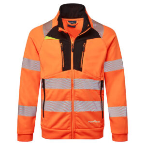 DX477 - Bluza ostrzegawcza DX4 ze stójką zapinana na zamek - Portwest