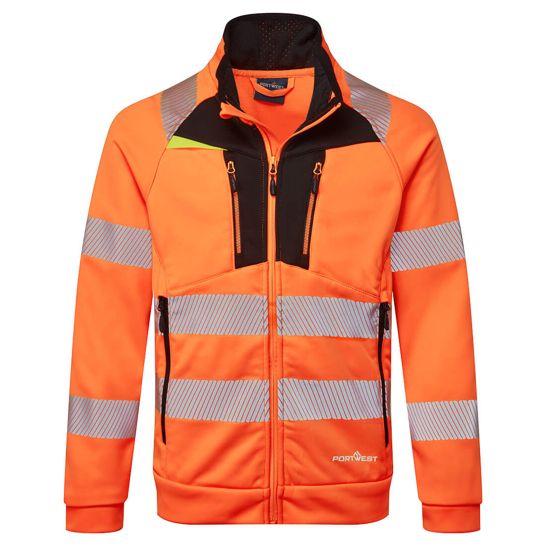 DX477 - Bluza ostrzegawcza DX4 ze stójką zapinana na zamek - Portwest