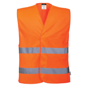 ES474 - ES1 Essential HV Two Band Vest - Portwest
