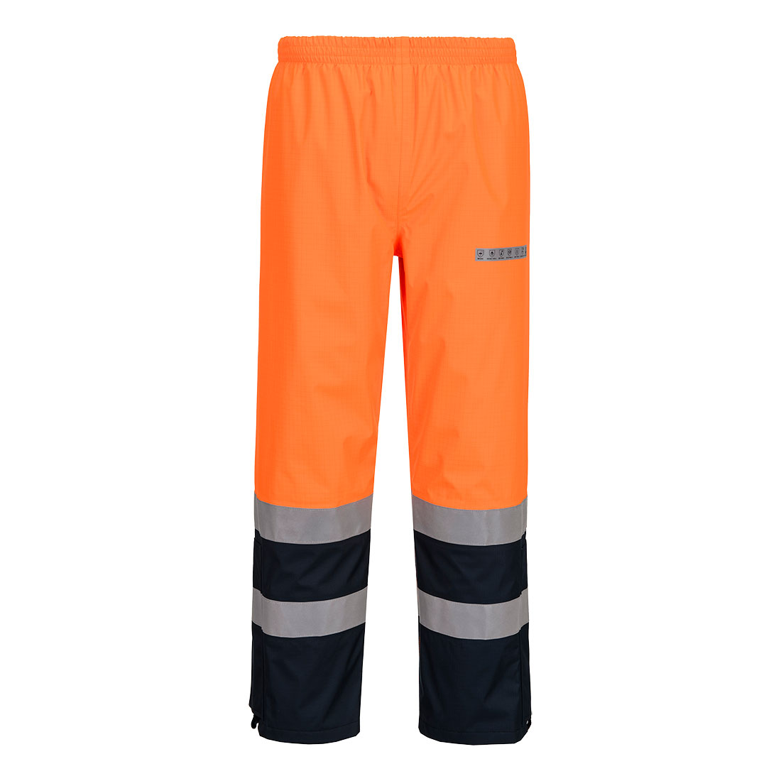 FR410 - Trudnopalne i antystatyczne spodnie ostrzegawcze Bizflame Rain + Light Arc - Portwest
