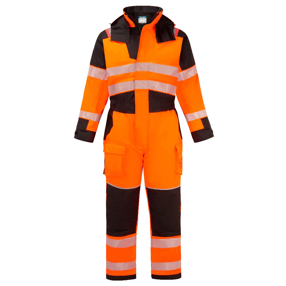 FR516 - Kombinezon zimowy PW3 Modaflame Rain+ Hi-Vis Multi-Norm FR - Portwest