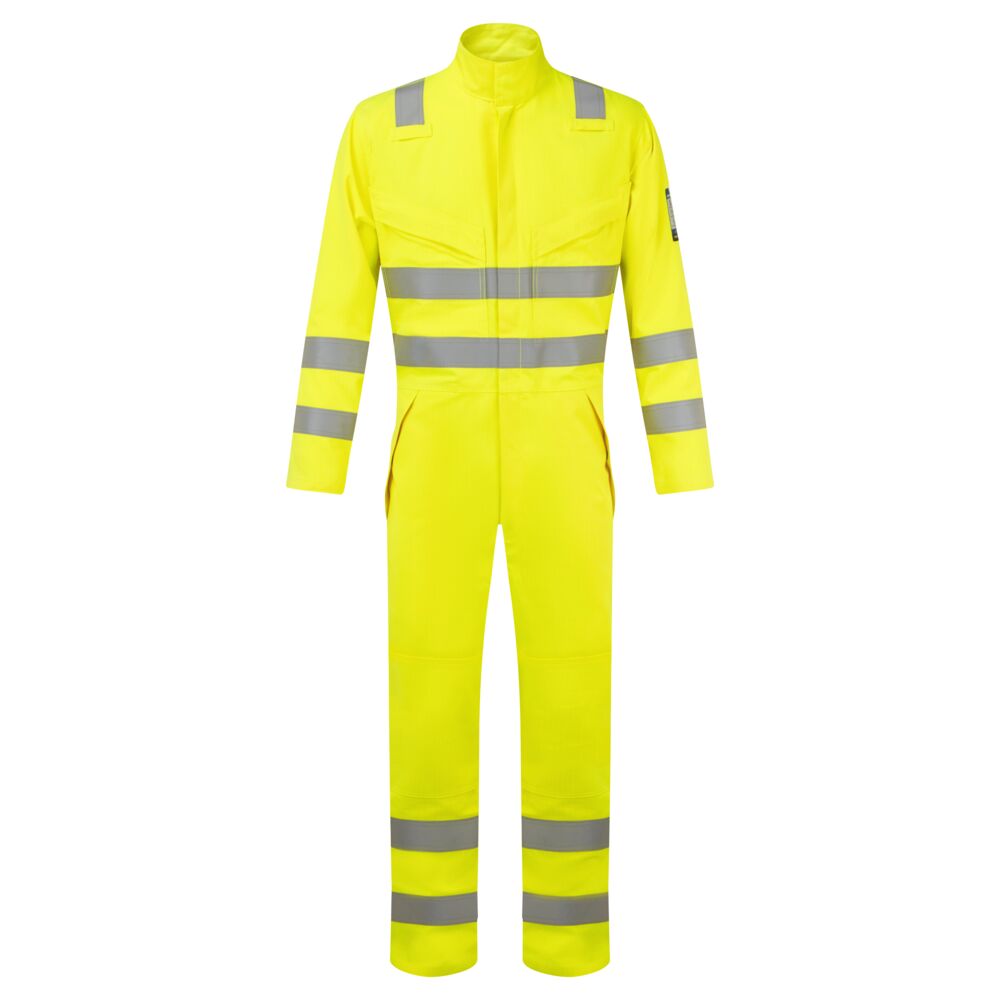 FR528 - Kombinezon ostrzegawczy trudnopalny Modaflame Work Multi-Norm - Portwest