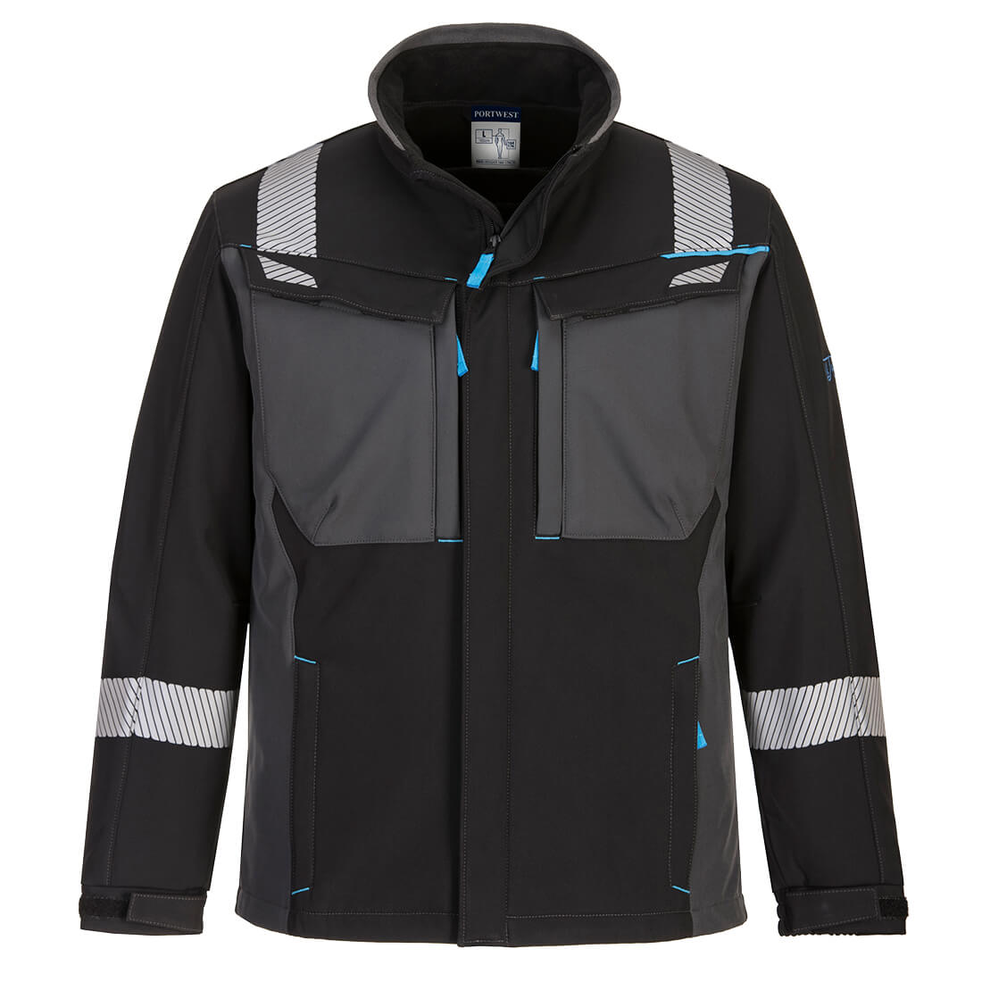 FR704 - Trudnopalna kurtka multiochronna softshell WX3 Modaflame - Portwest