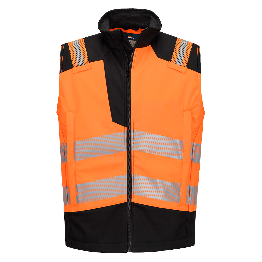FR719 - Kamizelka ostrzegawcza trudnopalna PW3 Modaflame Softshell - Portwest