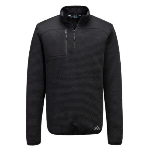 KX376 - Bluza teksturowana KX3 z zamkiem 1/4 - Portwest
