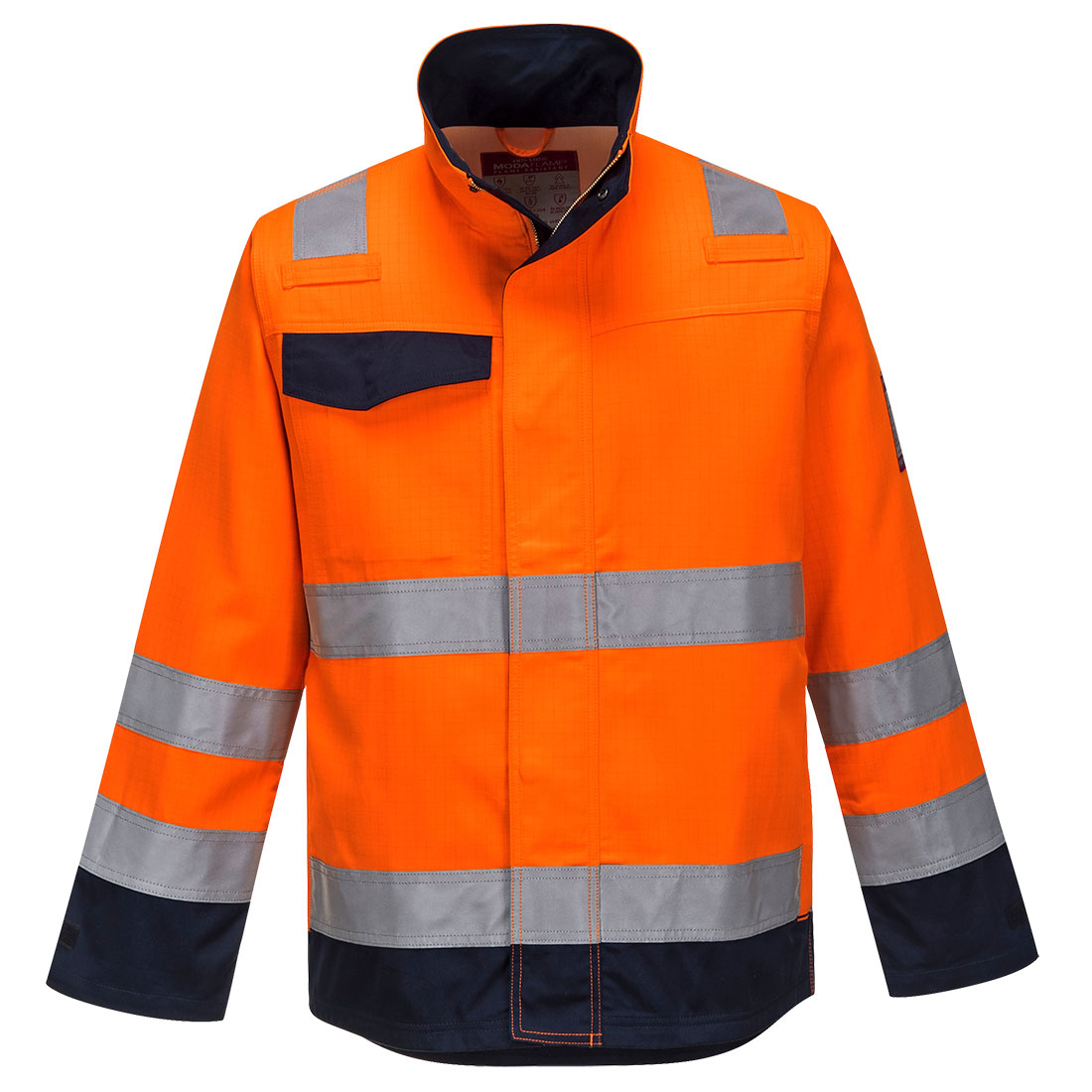 MV35 - Bluza Modaflame RIS Pomarańczowa / Granatowa - Portwest