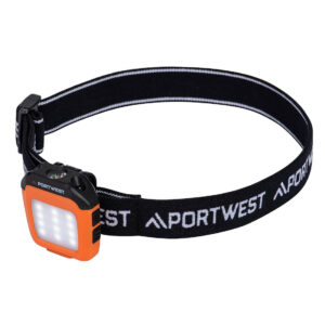 PA74 - Wielofunkcyjna latarka czołowa LED z możliwością ładowania przez USB - Portwest
