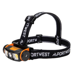 PA76 - Latarka czołowa USB z czujnikiem ruchu LED - Portwest