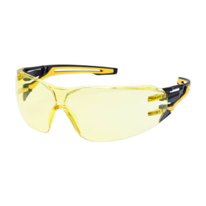 PR01 - Okulary ochronne Wraparound Plus w kolorze antracytowym - Portwest