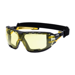 PR02 - Okulary ochronne Wraparound Plus w kolorze antracytowym - Portwest
