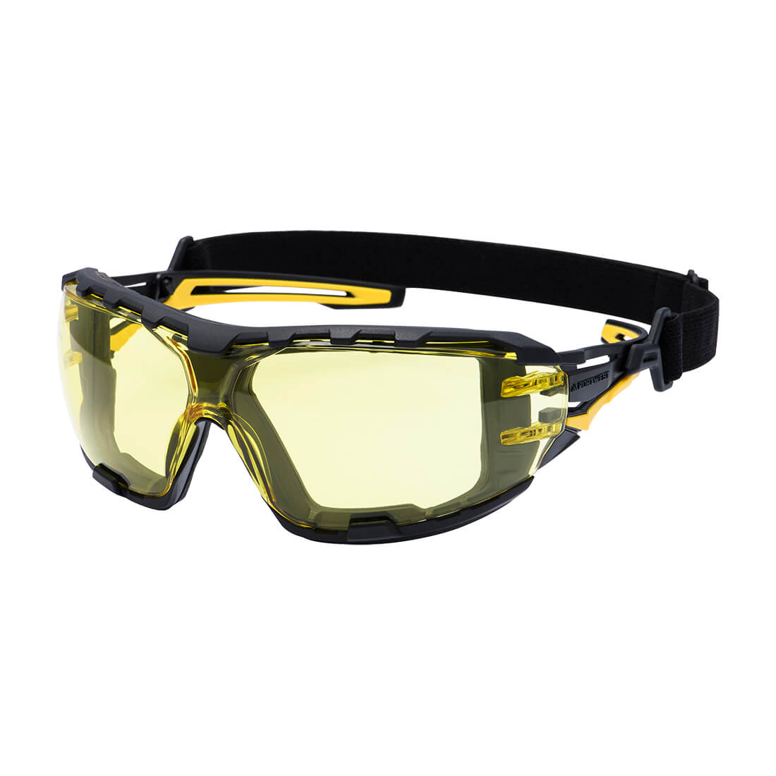 PR02 - Okulary ochronne Wraparound Plus w kolorze antracytowym - Portwest