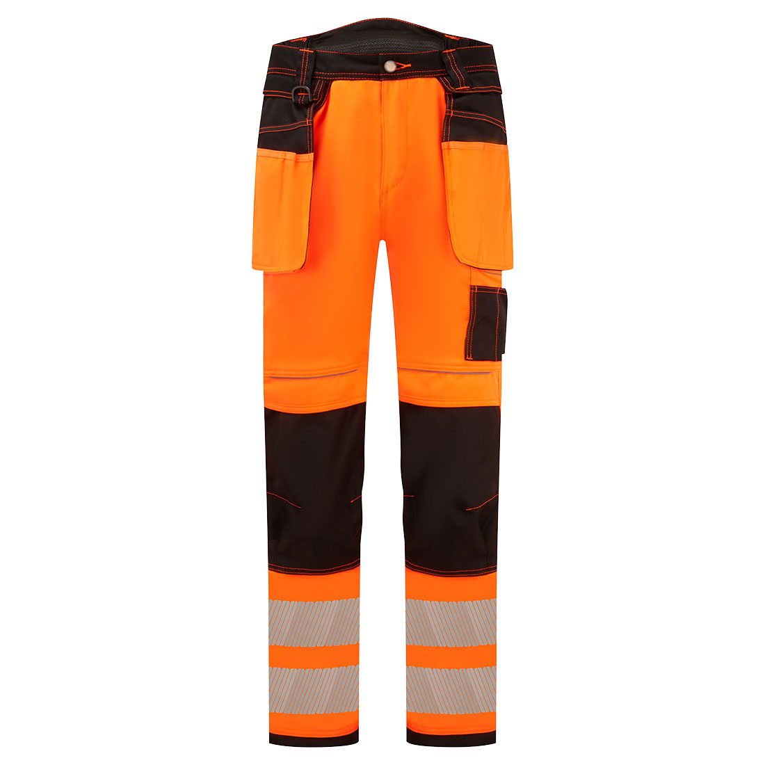 PW306 - Spodnie ostrzegawcze PW3 stretch z kieszeniami kaburowymi - Portwest
