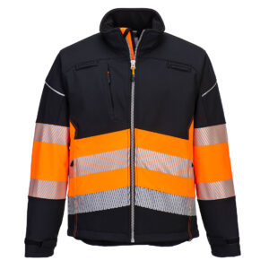 PW375 - Kurtka ostrzegawcza softshell PW3 klasa 1 (3L) - Portwest