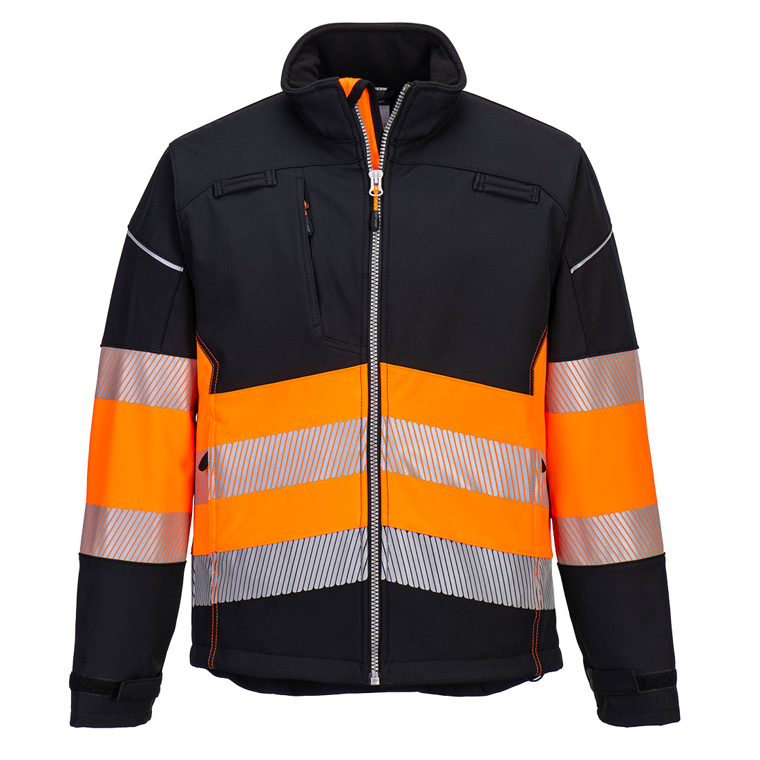 PW375 - Kurtka ostrzegawcza softshell PW3 klasa 1 (3L) - Portwest