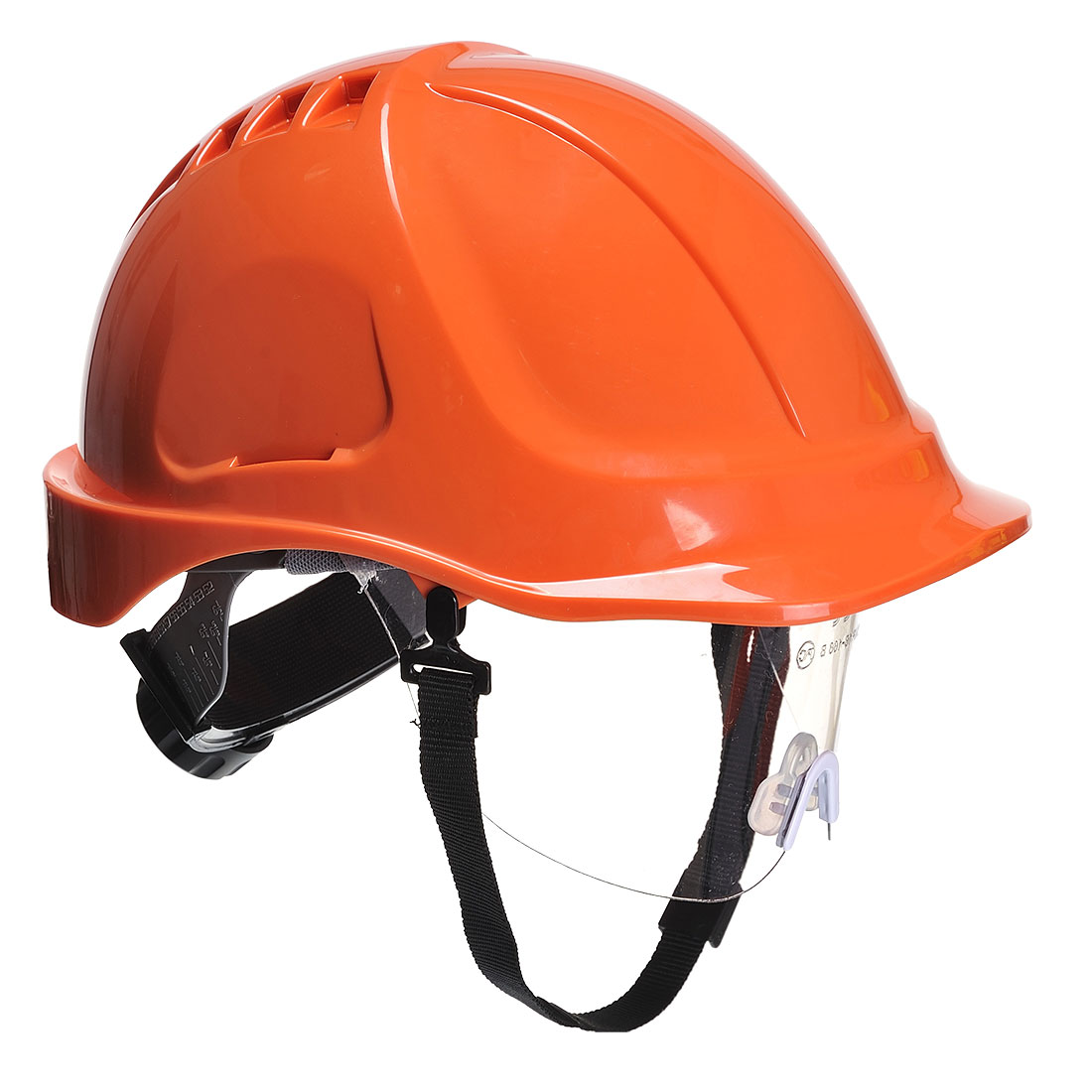 PW54 - Hełm Endurance Plus z wizjerką - Portwest