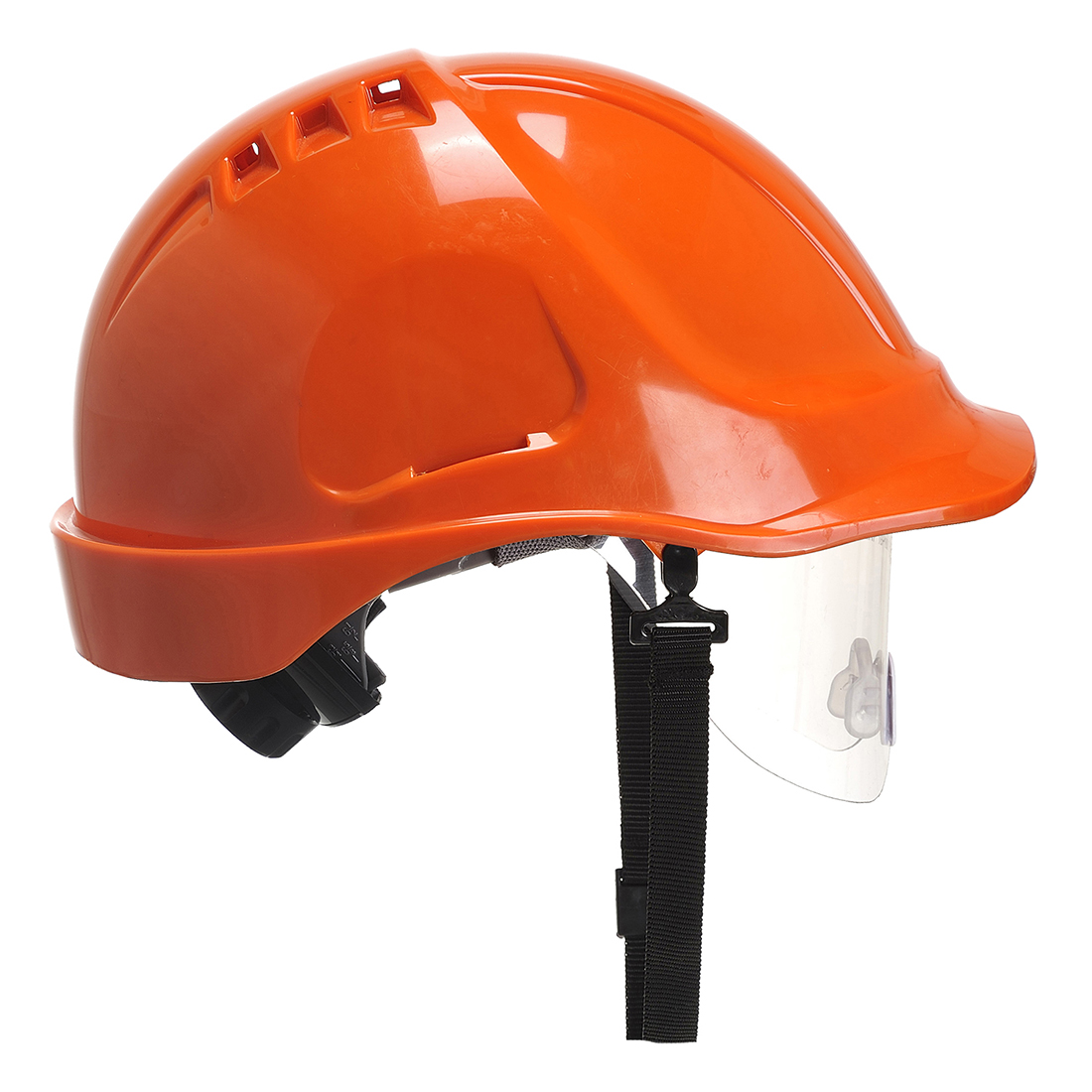 PW55 - Hełm Endurance z wizjerką - Portwest