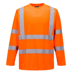 S178 - T-Shirt ostrzegawczy z długimi rękawami - Portwest
