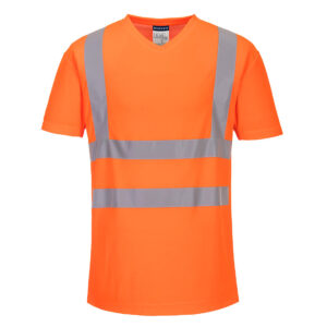 S179 - T-SHIRT W SEREK ZE WSTAWKAMI Z SIATKI - Portwest