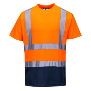 S378 - T-shirt ostrzegawczy dwukolorowy - Portwest