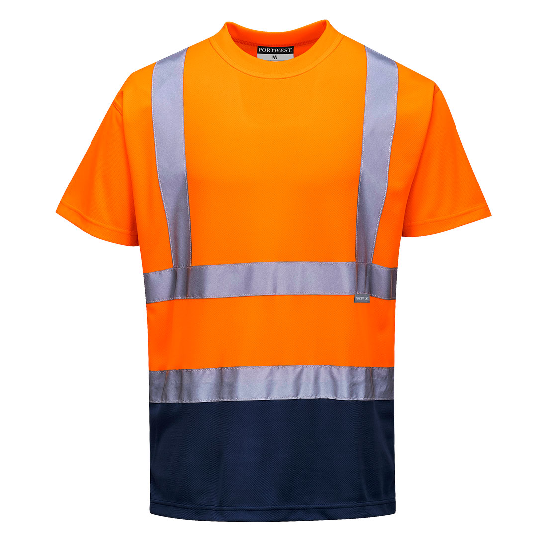 S378 - T-shirt ostrzegawczy dwukolorowy - Portwest