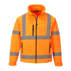 S424 - Softshell ostrzegawczy Classic (3 warstwy) - Portwest