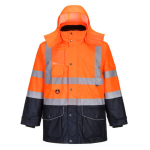 S426 - Kontrastowa kurtka ostrzegawcza 7 w 1 Traffic - Portwest
