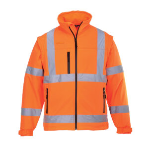 S428 - Softshell ostrzegawczy (3 warstwy) - Portwest