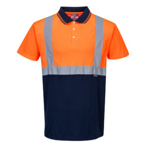 S479 - Dwukolorowa koszulka ostrzegawcza polo - Portwest