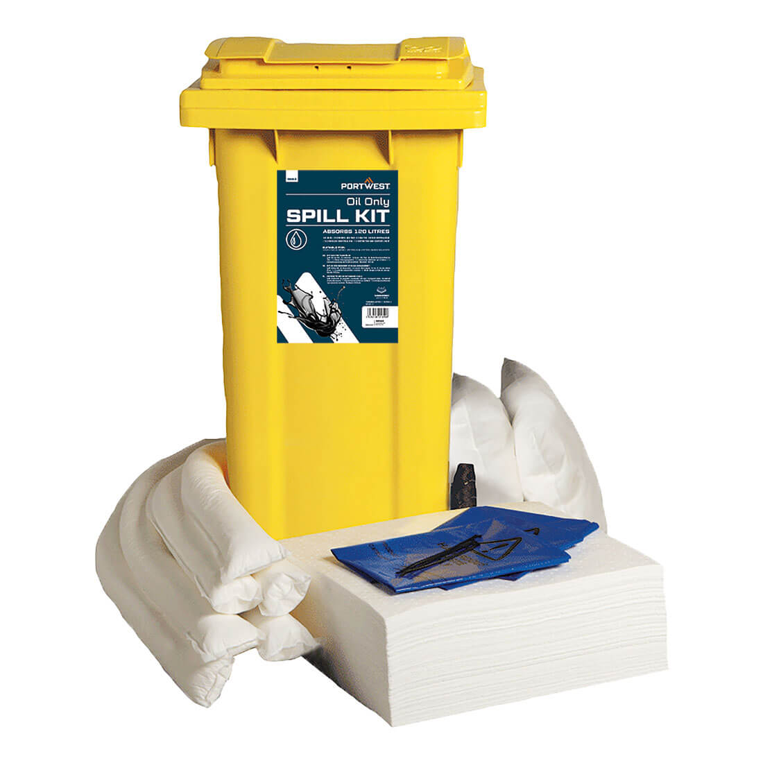 SM63 - Zestaw absorpcyjny do oleju 120 litrów - Portwest