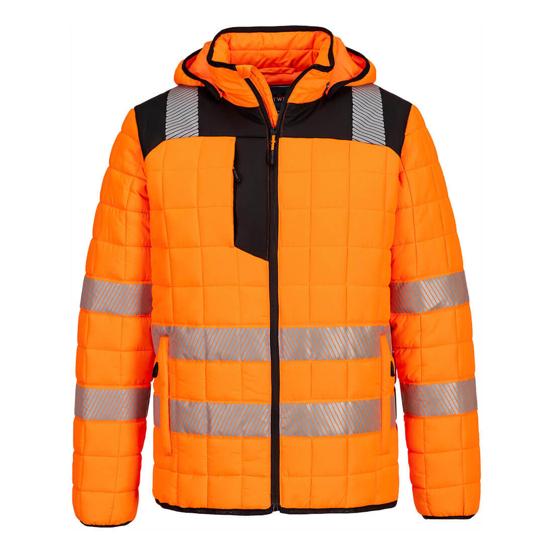 T165 - Ocieplana kurtka ostrzegawcza Baffle PW3 - Portwest