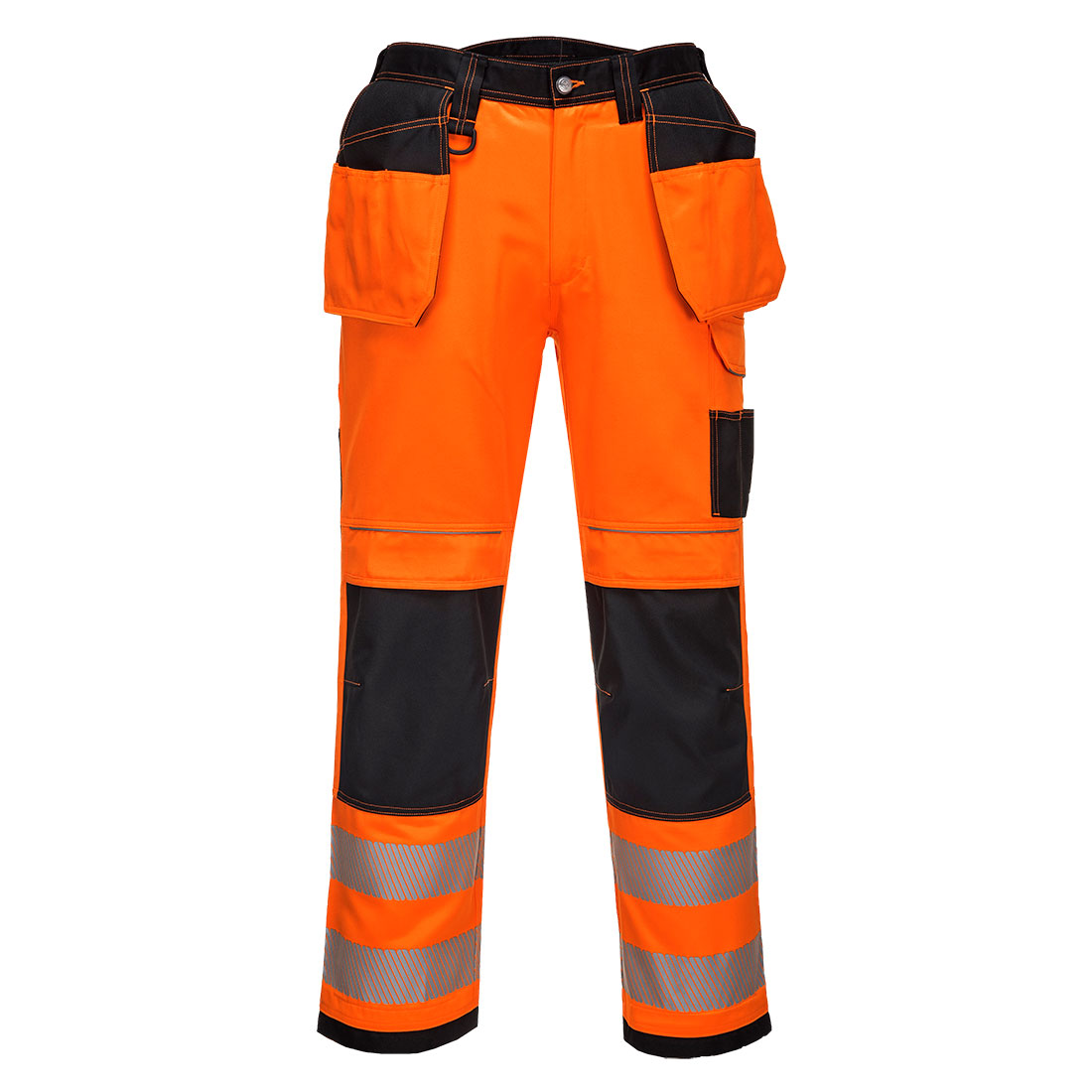 T501 - Spodnie ostrzegawcze PW3 z kaburami - Portwest