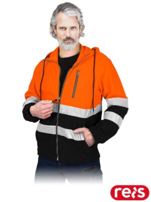 Bluza ochronna z polaru POLSTRIP-HD - REIS