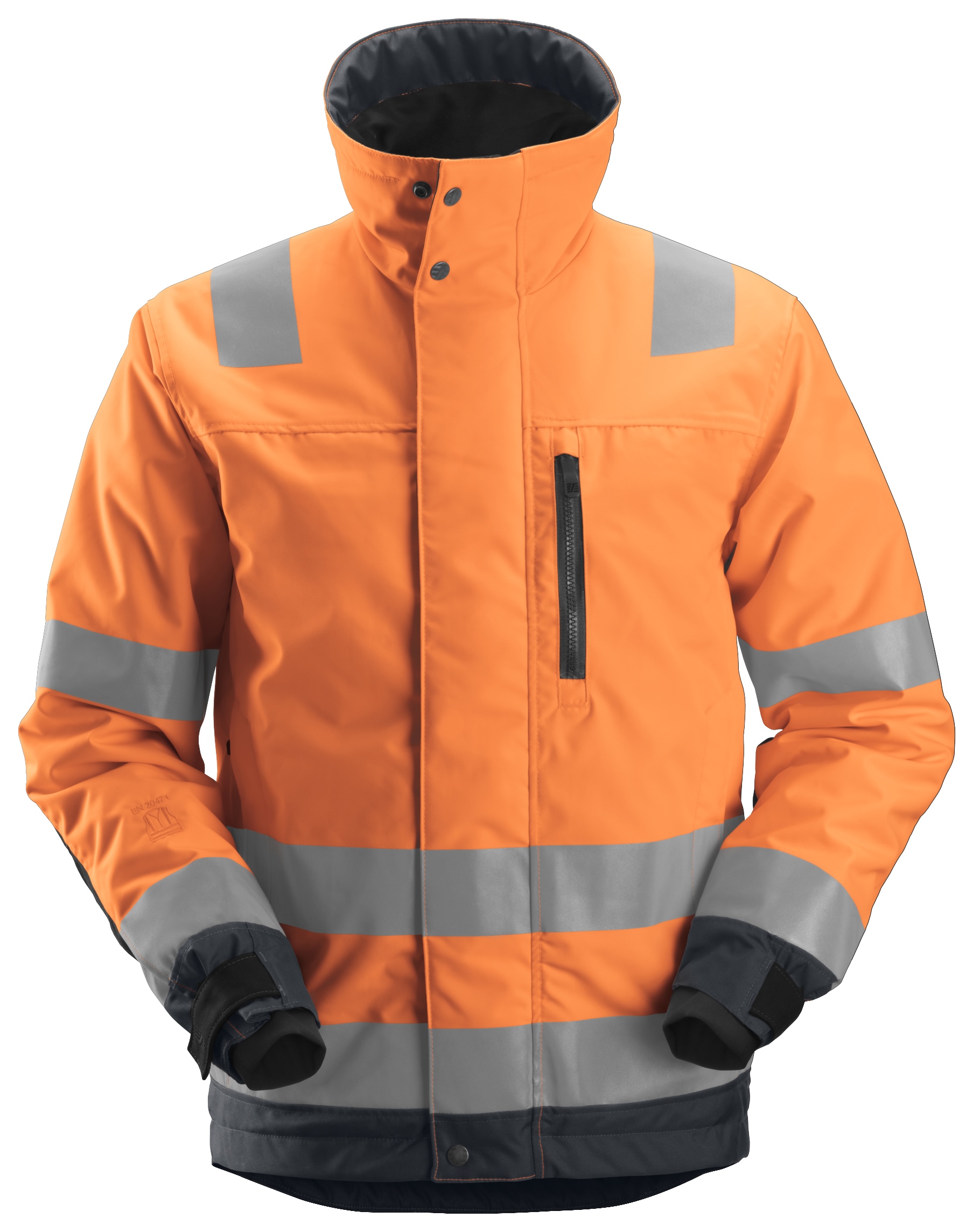 1130 - Kurtka odblaskowa ocieplana 37.5® AllroundWork, EN 20471/3 - Snickers - obrazek 2