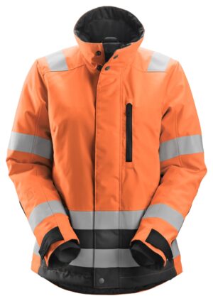 1137 - Kurtka odblaskowa ocieplana 37.5® AllroundWork - damska, EN 20471/2/3 - Snickers