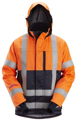 1164 - Kurtka Odblaskowa Ocieplana ProtecWork - EN 20471/3 - Snickers