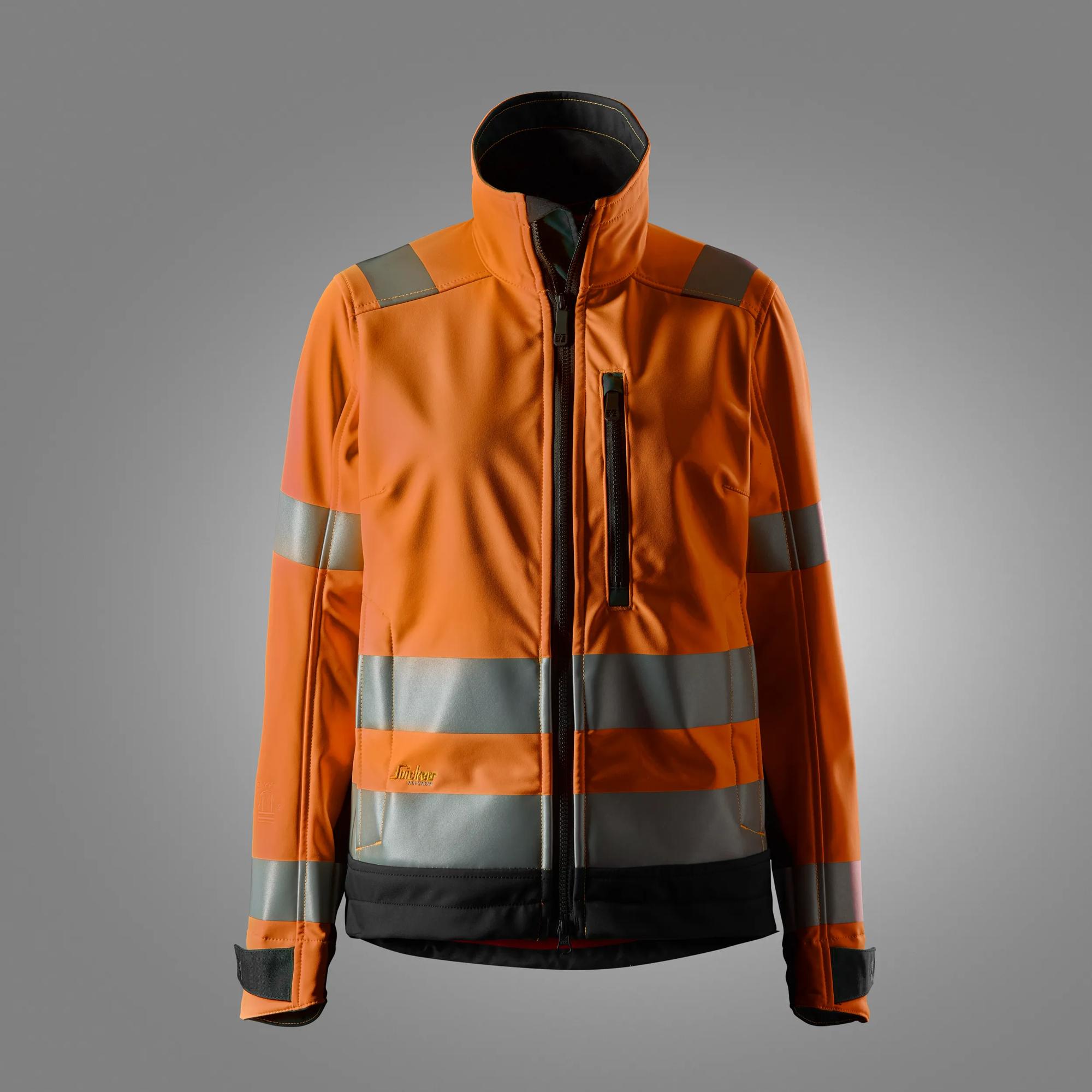 1237 - Kurtka odblaskowa softshell AllroundWork - damska, EN 20471/2/3 - Snickers