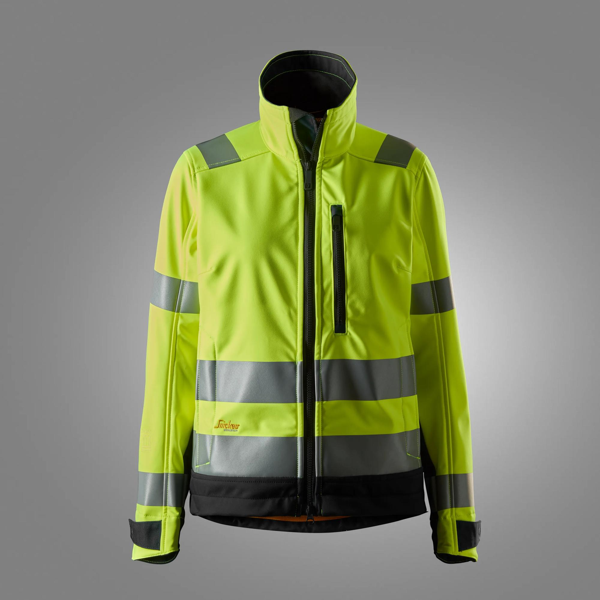 1237 - Kurtka odblaskowa softshell AllroundWork - damska, EN 20471/2/3 - Snickers - obrazek 3
