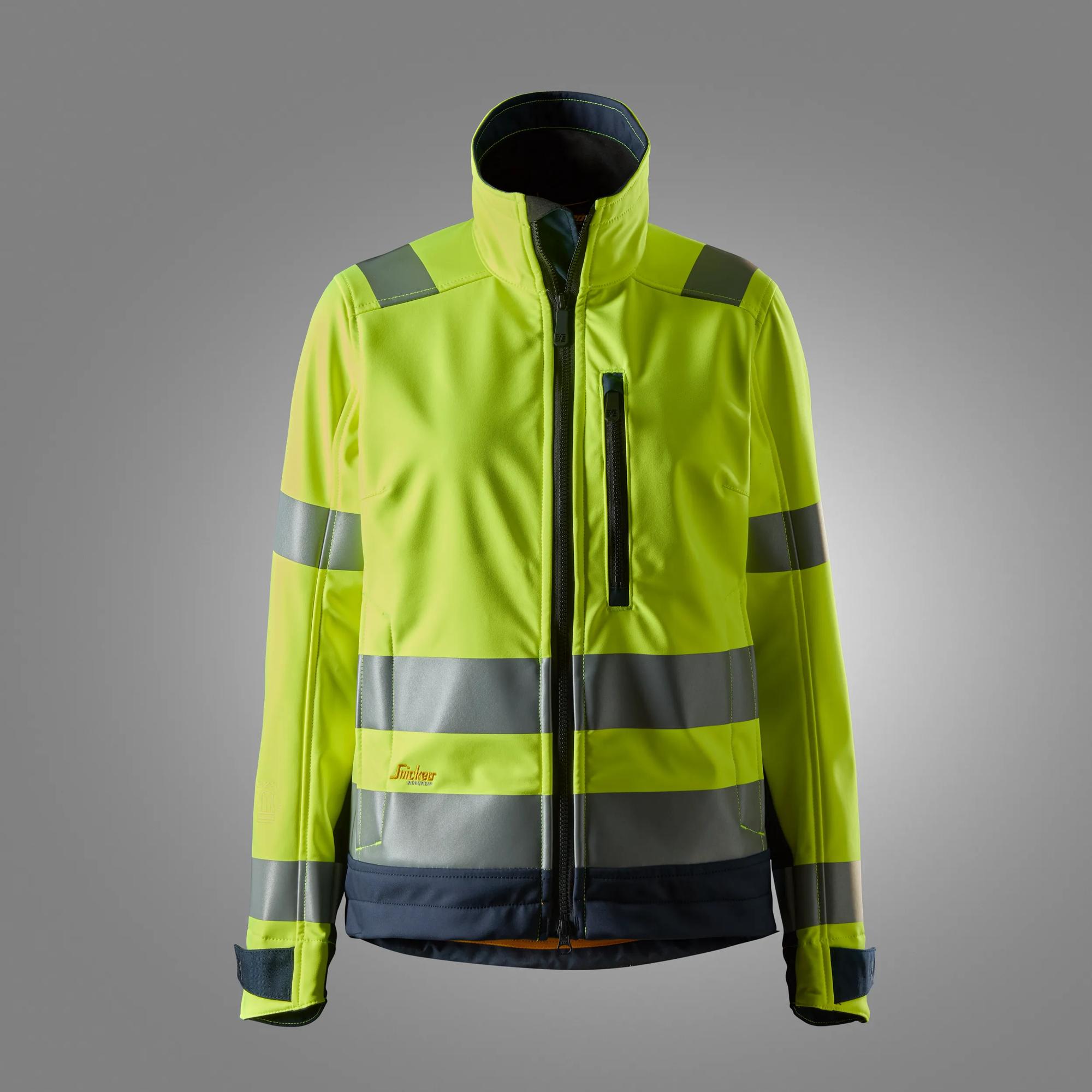 1237 - Kurtka odblaskowa softshell AllroundWork - damska, EN 20471/2/3 - Snickers - obrazek 5