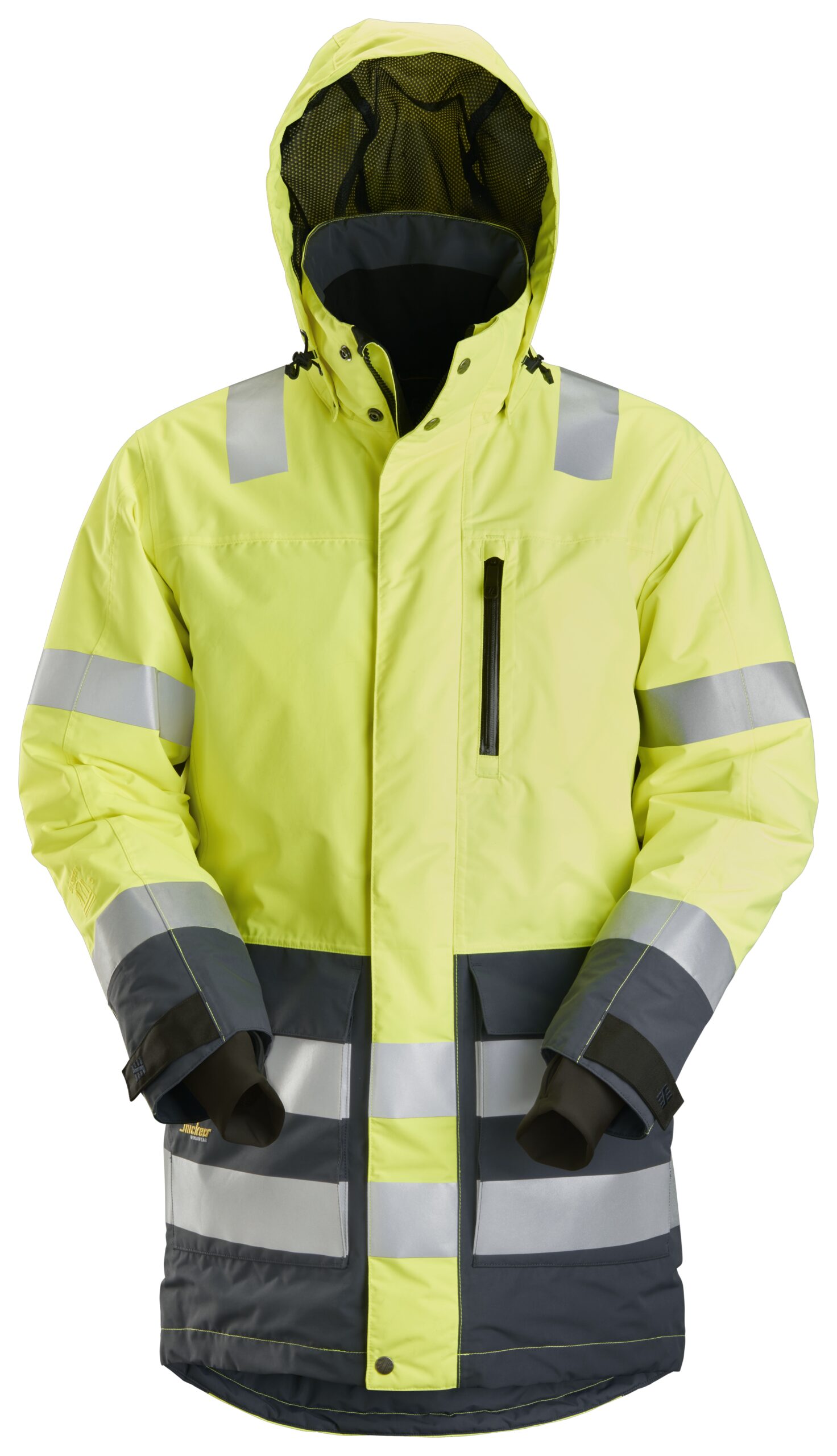 1830 - Parka odblaskowa przeciwdeszczowa AllroundWork, EN 20471/3 - Snickers - obrazek 2